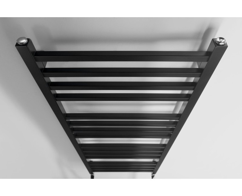 Полотенцесушитель / Радиатор Sapho Metro 50x120см, 386Вт, матовый черный IR410TB