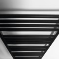 Полотенцесушитель / Радиатор Sapho Metro 60x151см, 557Вт, матовый черный IR420TB