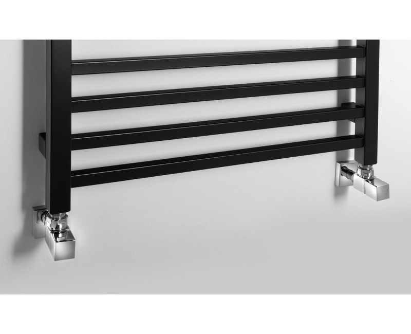 Полотенцесушитель / Радиатор Sapho Metro 60x151см, 557Вт, матовый черный IR420TB