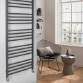 Полотенцесушитель / Радиатор Sapho Metro 60x151см, 557Вт, металлик антрацит IR420