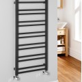 Dvieļu žāvētājs / Radiators Sapho Metro Dos 50x110cm, 343W, matēti melns IR432TB