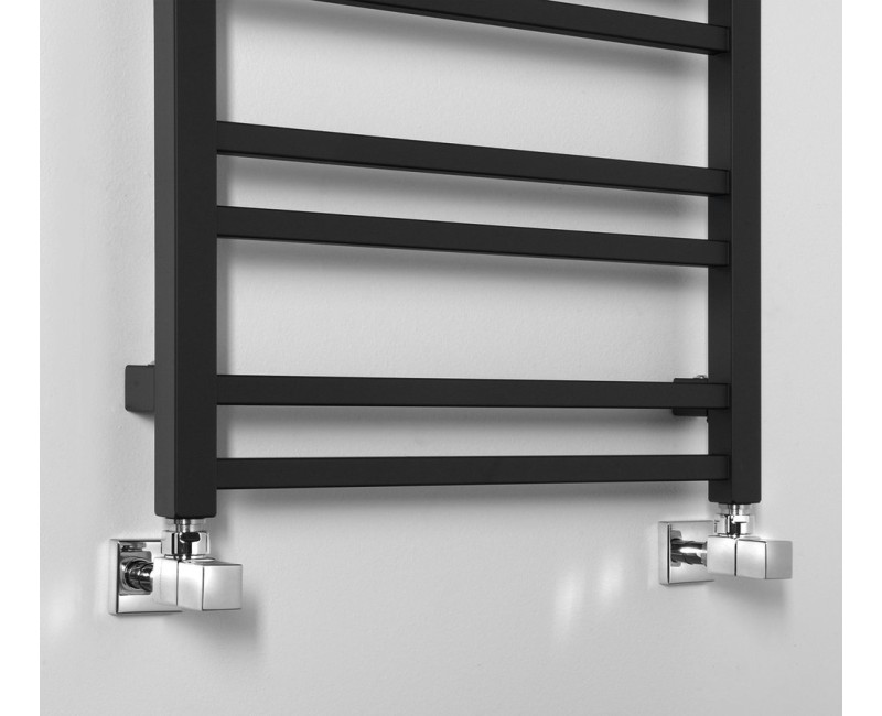 Dvieļu žāvētājs / Radiators Sapho Metro Dos 50x110cm, 343W, matēti melns IR432TB