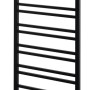 Полотенцесушитель / Радиатор Sapho Metro Space 55x143см, 525Вт, матовый черный IR438B