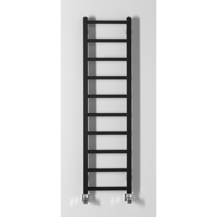 Полотенцесушитель / Радиатор Sapho Metro Light 30x114см, 211Вт, матовый черный IR444TB