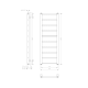 Полотенцесушитель / Радиатор Sapho Metro Light 40x114см, 247Вт, белый IR445T