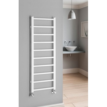 Полотенцесушитель / Радиатор Sapho Metro Light 40x114см, 247Вт, белый IR445T