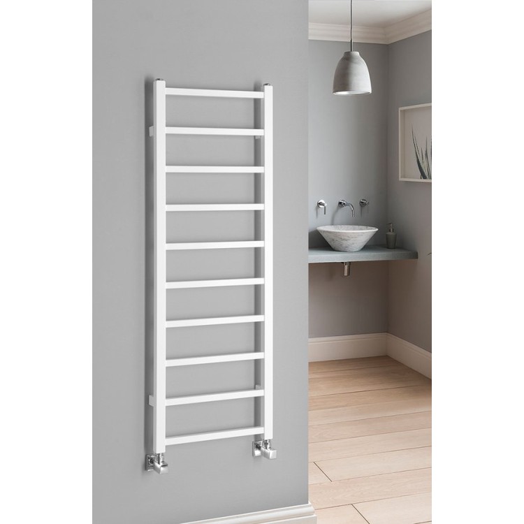 Полотенцесушитель / Радиатор Sapho Metro Light 40x114см, 247Вт, белый IR445T