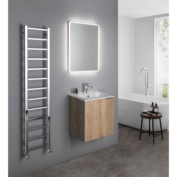 Полотенцесушитель / Радиатор Sapho Metro Light 30x150см, 276Вт, хром IR446R