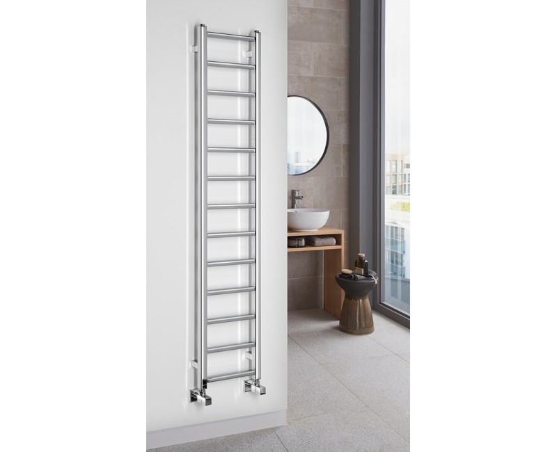 Полотенцесушитель / Радиатор Sapho Metro Light 30x150см, 276Вт, хром IR446R