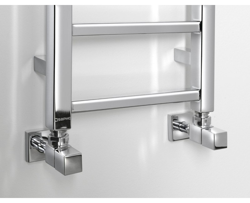 Полотенцесушитель / Радиатор Sapho Metro Light 30x150см, 276Вт, хром IR446R