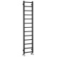Полотенцесушитель / Радиатор Sapho Metro Light 30x150см, 276Вт, матовый черный IR446TB