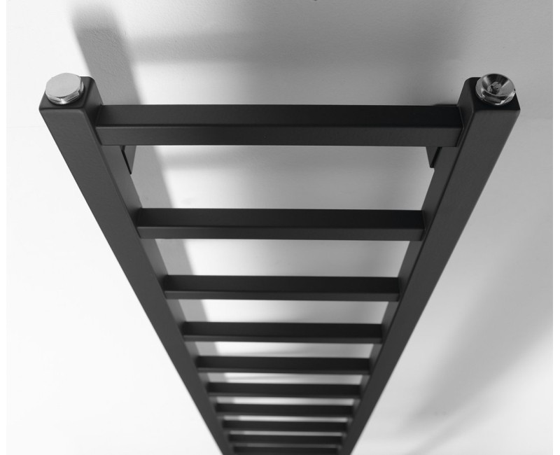 Полотенцесушитель / Радиатор Sapho Metro Light 30x150см, 276Вт, матовый черный IR446TB