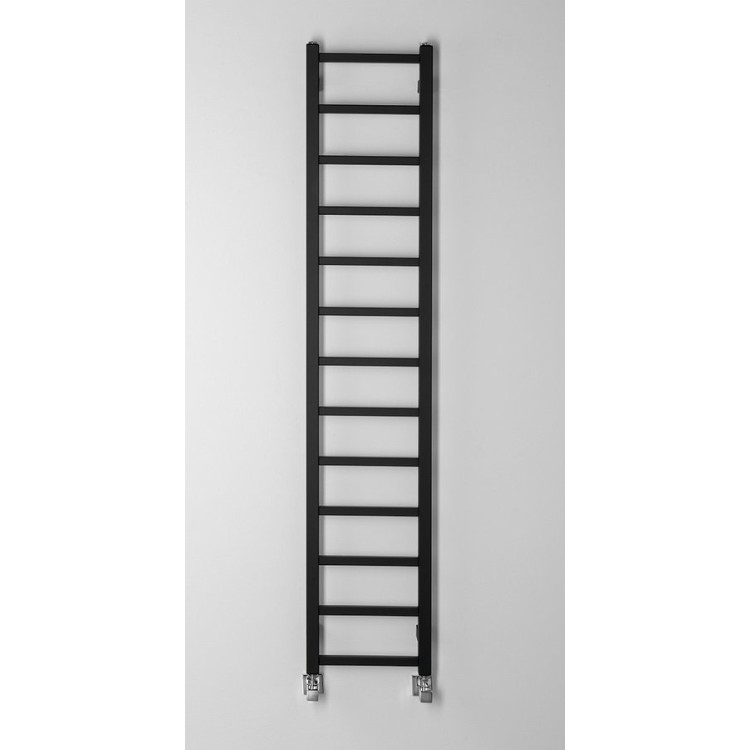 Полотенцесушитель / Радиатор Sapho Metro Light 30x150см, 276Вт, матовый черный IR446TB