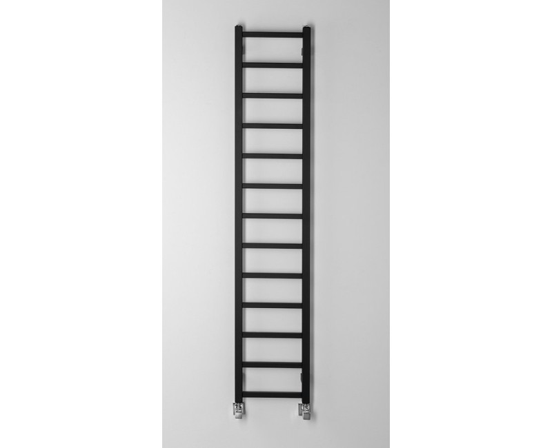 Полотенцесушитель / Радиатор Sapho Metro Light 30x150см, 276Вт, матовый черный IR446TB