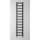 Полотенцесушитель / Радиатор Sapho Metro Light 30x150см, 276Вт, матовый черный IR446TB