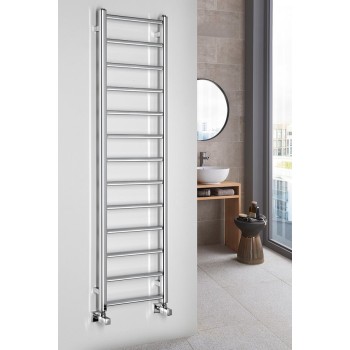 Полотенцесушитель / Радиатор Sapho Metro Light 40x150см, 323Вт, хром IR447R
