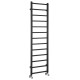 Dvieļu žāvētājs / Radiators Sapho METRO LIGHT 400x1500mm, Melns Matēts IR447TB Dvieļu žāvētājs / Radiators Sapho METRO LIGHT 400x1500mm, Melns Matēts IR447TB
