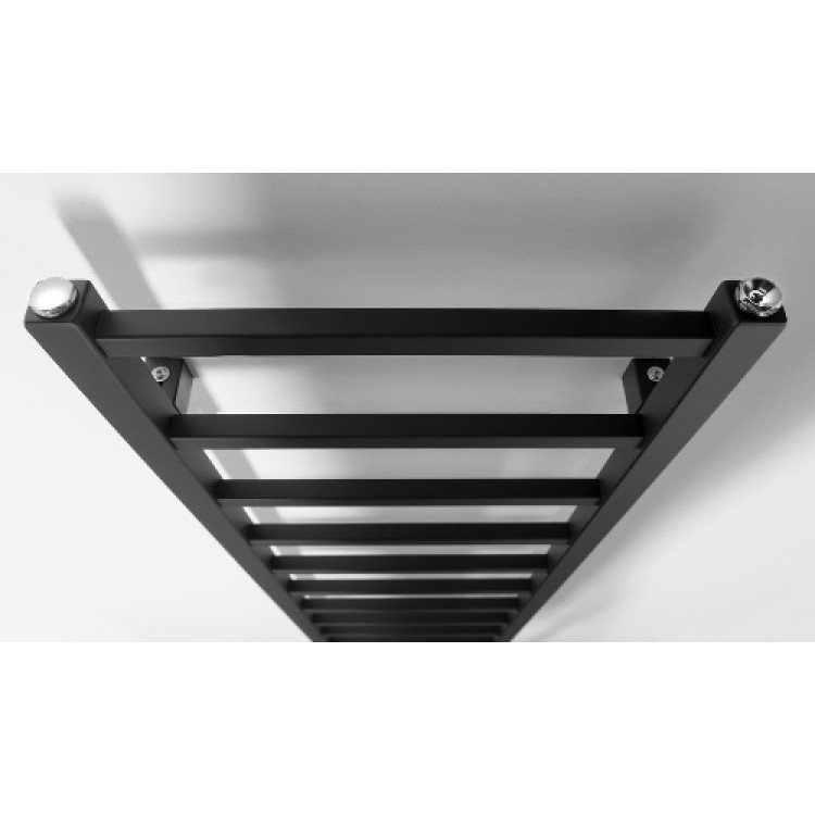 Dvieļu žāvētājs / Radiators Sapho METRO LIGHT 400x1500mm, Melns Matēts IR447TB Dvieļu žāvētājs / Radiators Sapho METRO LIGHT 400x1500mm, Melns Matēts IR447TB