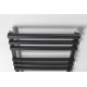 Dvieļu žāvētājs / Radiators Sapho Fantina 50x122cm, 495W, matēti melns IR511 Dvieļu žāvētājs / Radiators Sapho Fantina 50x122cm, 495W, matēti melns IR511