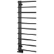 Полотенцесушитель / Радиатор Sapho ENIS JUSTINA 125x50см, матовый черный IR546B