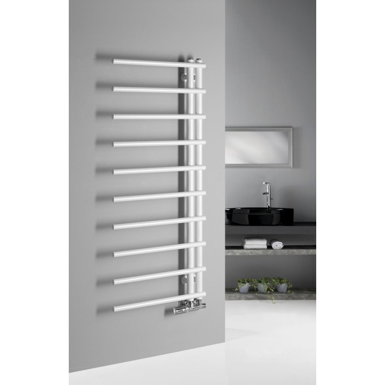 Полотенцесушитель / Радиатор Sapho ENIS 125x50см, матовый белый IR546W