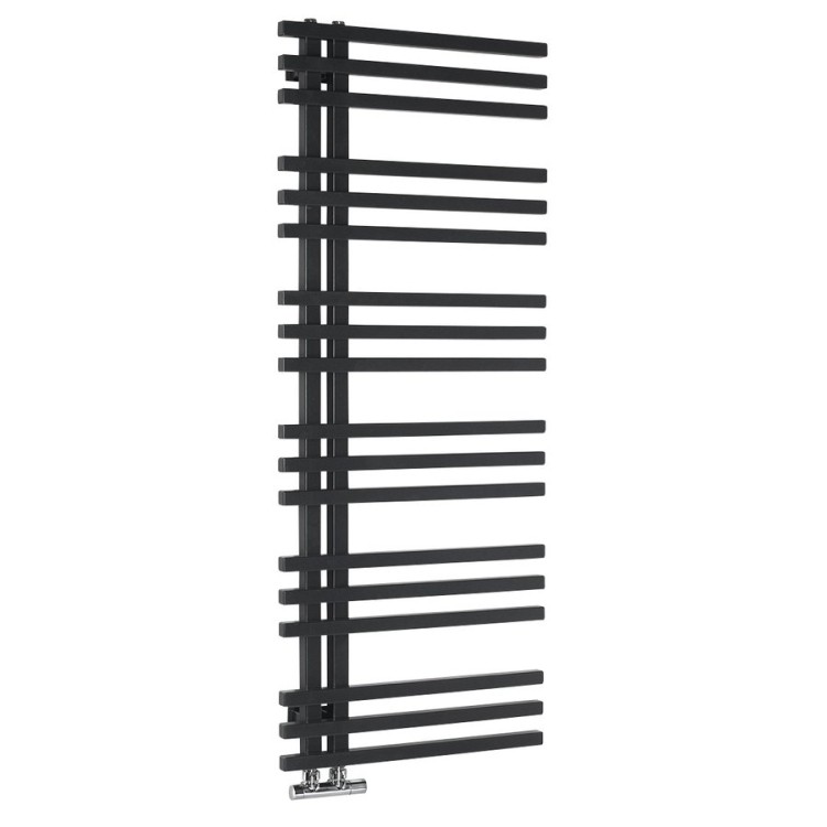 Dvieļu žāvētājs / Radiators Sapho Sophina 60x122cm, 623W, matēti melns IR702