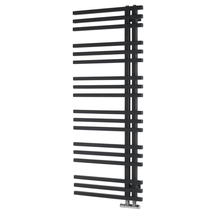 Dvieļu žāvētājs / Radiators Sapho Sophina 60x122cm, 623W, matēti melns IR702
