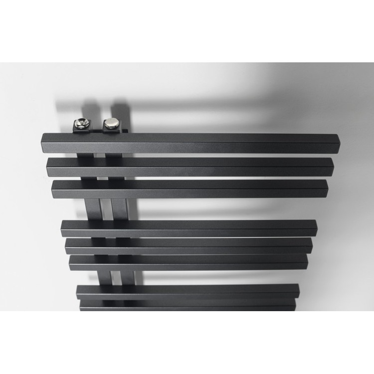 Dvieļu žāvētājs / Radiators Sapho Sophina 60x122cm, 623W, matēti melns IR702