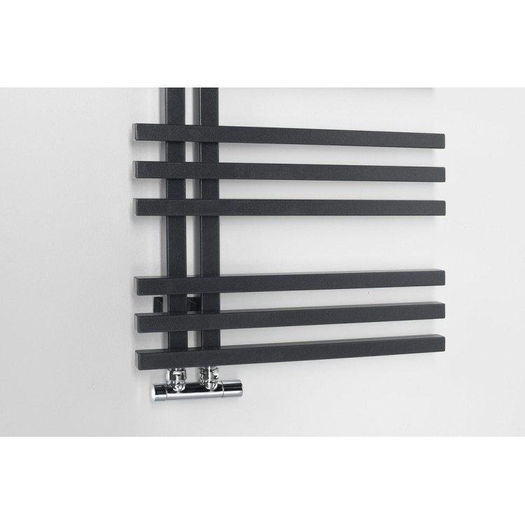 Dvieļu žāvētājs / Radiators Sapho Sophina 60x122cm, 623W, matēti melns IR702
