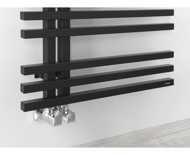Полотенцесушитель / Радиатор Sapho Sophina 60x165см, 833Вт, матовый черный IR704