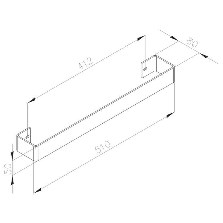 Dvieļu turētājs Sapho COLONNA radiatoram Pulēts nerūsējošais tērauds IRPA14 Dvieļu turētājs Sapho COLONNA radiatoram Pulēts nerūsējošais tērauds IRPA14
