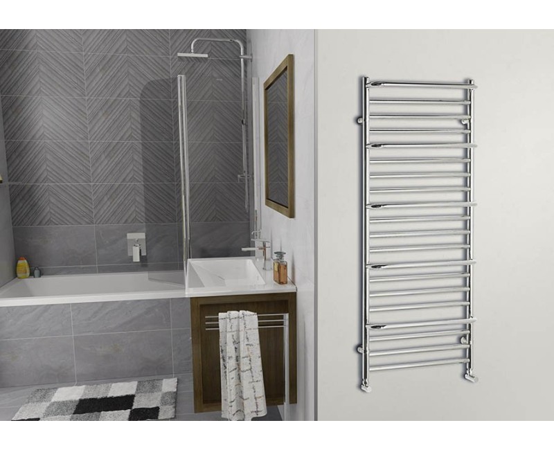 Полотенцесушитель / Радиатор Sapho Manisa, 60x133 см, 341 Вт, хром IZ111