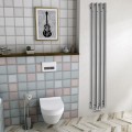 Dvieļu žāvētājs / Radiators Sapho Pilon radiators, 27x180cm, hroms  IZ120T
