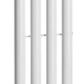 Dvieļu žāvētājs / Radiators Sapho Pilon 27x180cm, matēti balts  IZ121T
