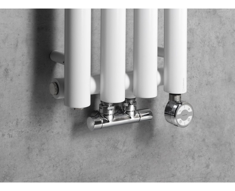 Dvieļu žāvētājs / Radiators Sapho Pilon 27x180cm, matēti balts  IZ121T