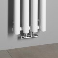 Dvieļu žāvētājs / Radiators Sapho Pilon 27x180cm, matēti balts  IZ121T