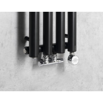 Полотенцесушитель / Радиатор Sapho Pilon, 27x180 см, матово-черный IZ122T