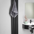Dvieļu žāvētājs / Radiators Sapho Pilon radiators, 27x180 cm, matēti melns  IZ122T