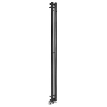 Полотенцесушитель / Радиатор Sapho Pilon 12x180 см, 300 Вт, матовый черный IZ124T