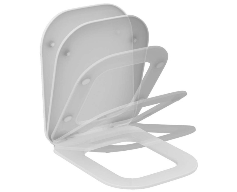 Кришка для унитаза Ideal Standard Tonic II с функцией SoftClose, белое K706501