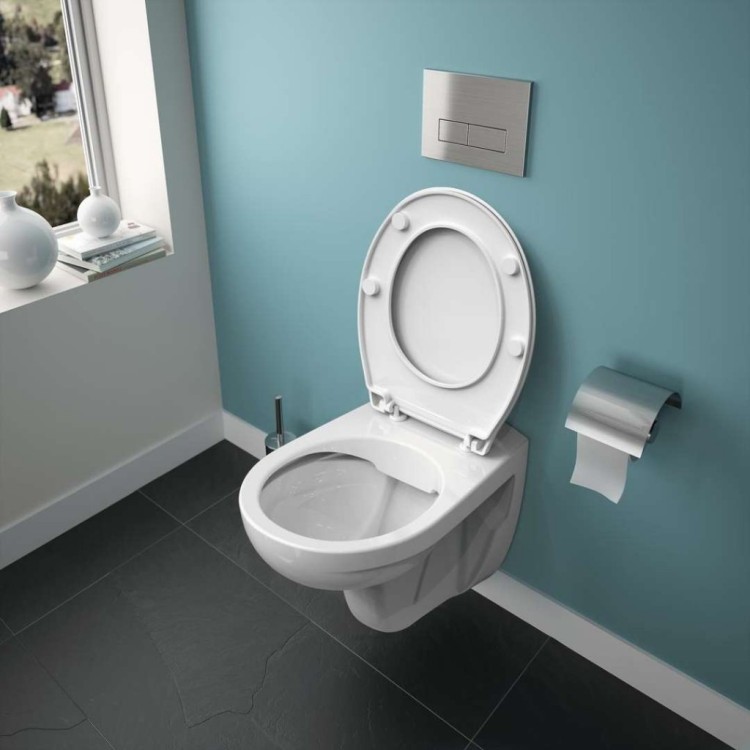 Piekaramais pods Ideal Standard Eurovit Rimfree , bez vāka balts K881001 Piekaramais pods Ideal Standard Eurovit Rimfree , bez vāka balts K881001
