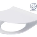Кришка для унитаза Cersanit CITY OVAL SLIM с функцией SoftClose+QuickReleas Белый K98-0146