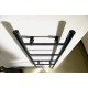 Dvieļu žāvētājs / Radiators Sapho Karbo elektriskais 40x112cm, melns matēts KB904