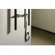 Dvieļu žāvētājs / Radiators Sapho Karbo elektriskais 40x112cm, melns matēts KB904