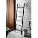 Dvieļu žāvētājs / Radiators Sapho Karbo elektriskais 40x112cm, melns matēts KB904