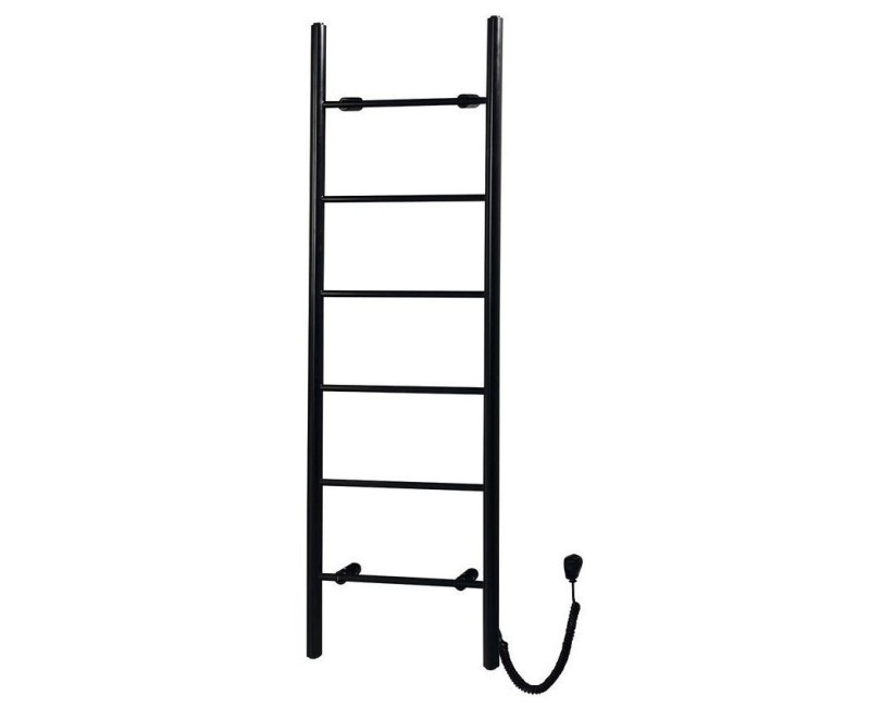 Dvieļu žāvētājs / Radiators Sapho Karbo elektriskais 50x160cm Melns Matēts KB905