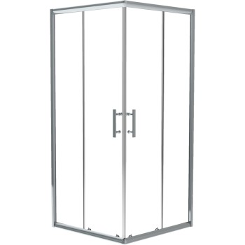 Душевая кабина Deante JASMIN PLUS 90x90см прозрачное стекло, хром. профили