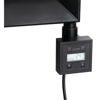 Dvieļu žāvētāja sildelements Sapho KTX ar termostatu 600W Melns Matēts KTX-B-600