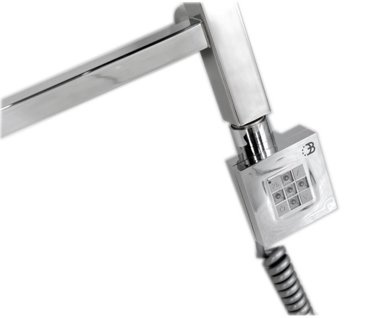 Нагревательный элемент полотенцесушителя Sapho KTX с термостатом 200 Вт Chrome KTX-C-200