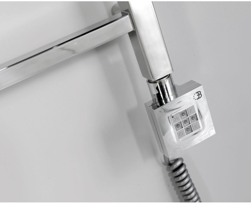 Нагревательный элемент полотенцесушителя Sapho KTX с термостатом 200 Вт Chrome KTX-C-200